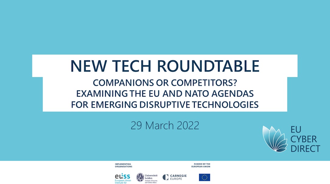 New tech roundtable