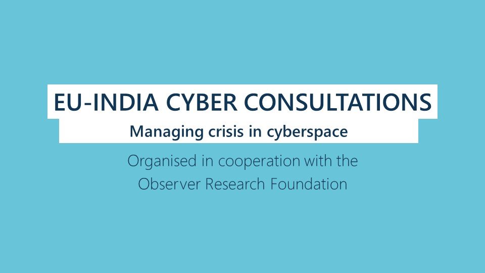 Eu india cyber consultations