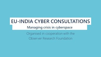 Eu india cyber consultations