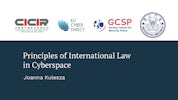 Principles of international law in cyberspace (4)
