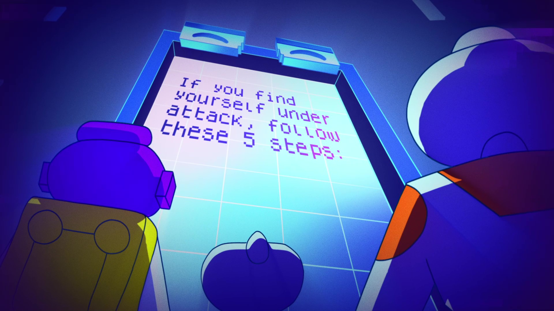 Digital security helpline final frame at 1m6s